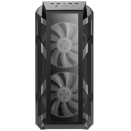Chladič mistr MCM-H500M-IHNN-S00 Mastercase H500M Černá, ATX, MIDI-TOWER, RGB, okno, 3x 140 200 mm
