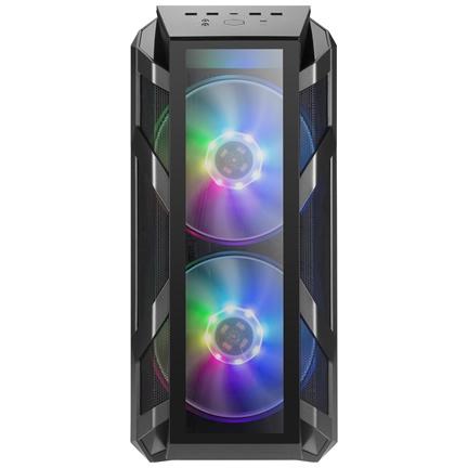 Chladič mistr MCM-H500M-IHNN-S00 Mastercase H500M Černá, ATX, MIDI-TOWER, RGB, okno, 3x 140 200 mm