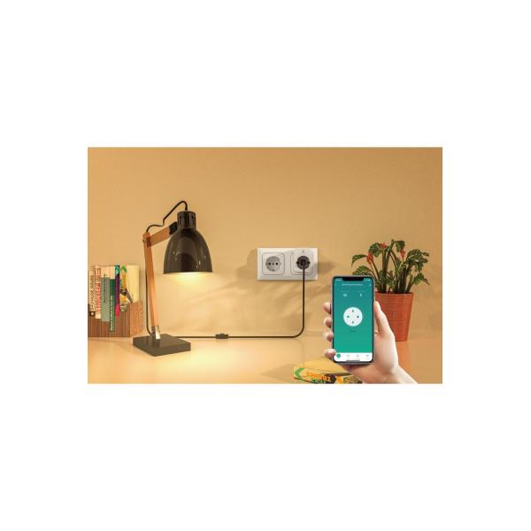 WOX R6118 Smart Plug, Schuko, WiFi, 802.11b G N, 3680 W, IP20, 30m, bela