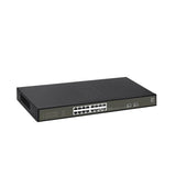 LevelOne GES-2118P HILBERT 18-PORT Gigabit Poe Smart Lite Managed L2 Switch, 16x Poe, 230W, 2x SFP