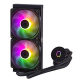 Chladič Master MLW-D24M-A18PZ-R1 MasterLiquid 240L Core Argb, 4-pin, 2x 120 mm argb, 27,2 dba (max)