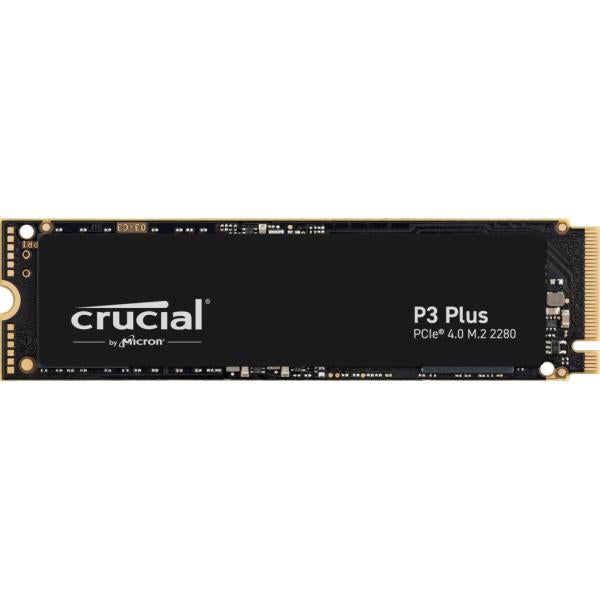 Crucial Crucial CT1000P3PSD8 P3 Plus SSD, 1TB, M.2 2280, NVME PCIE, Intern, Retail