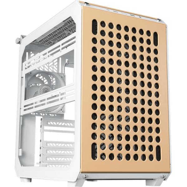 Cooler Master Cooler Q500-DGNN-S00 Quube 500 Flatpack Macaron Edition ATX, Multi-Color-Front, 120 140 mm