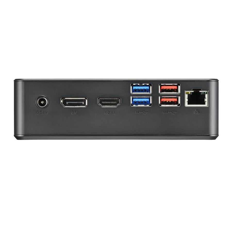 Shuttle NC40U5 XPC NANO MINI PC BAREBONE, INL CORE I5-1235U, 6X USB3.2, 2X M.2, LAN, 24 7, 65W