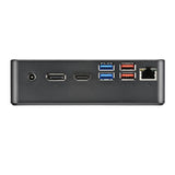 Shuttle NC40U5 XPC NANO MINI PC BAREBONE, INL CORE I5-1235U, 6X USB3.2, 2X M.2, LAN, 24 7, 65W