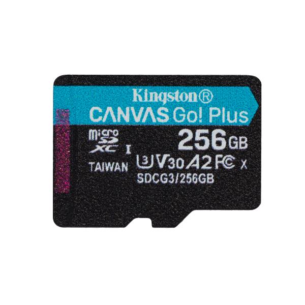 Kingston Canvas Go! Pluss microSDXC 256 GB