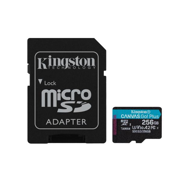 Kingston Canvas Go! Pluss microSDXC 256 GB