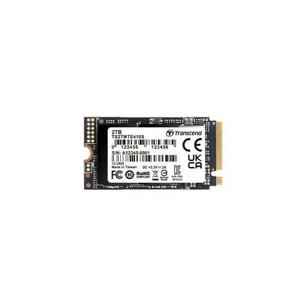 Transcende TS1TMTE410S 410S SSD, 1TB, M.2 2242, NVME, PCIE GEN4X4, DRAM-SEPL, 5000 MB S, 330K IOPS