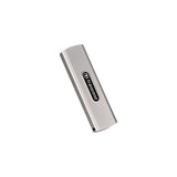 Transcend TS2TeT320A ESD320A External SSD, 2 TB, USB 10Gbps, Type-A, 1050 950 MB S, Silver