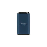 Transcend TS2TET410C ESD410C Ekstern SSD, 2 TB, USB 20 Gbps, Type C, 2000 MB S, blå