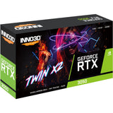 Inno3d N30502-08D6-1711va41 Geforce RTX 3050 TWIN X2 V2, 8 GB GDDR6, 128-Bit, 1777, 14 Gbit / s, 1xdp+HDMI