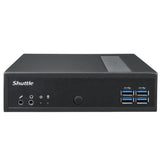 Shuttle DL30N Slim Barebone PC, 1,35L, Iintel N100 Fan, DDR5, 2x 2,5 GBE, HDMI 2.0B, 65W, 24 7 7