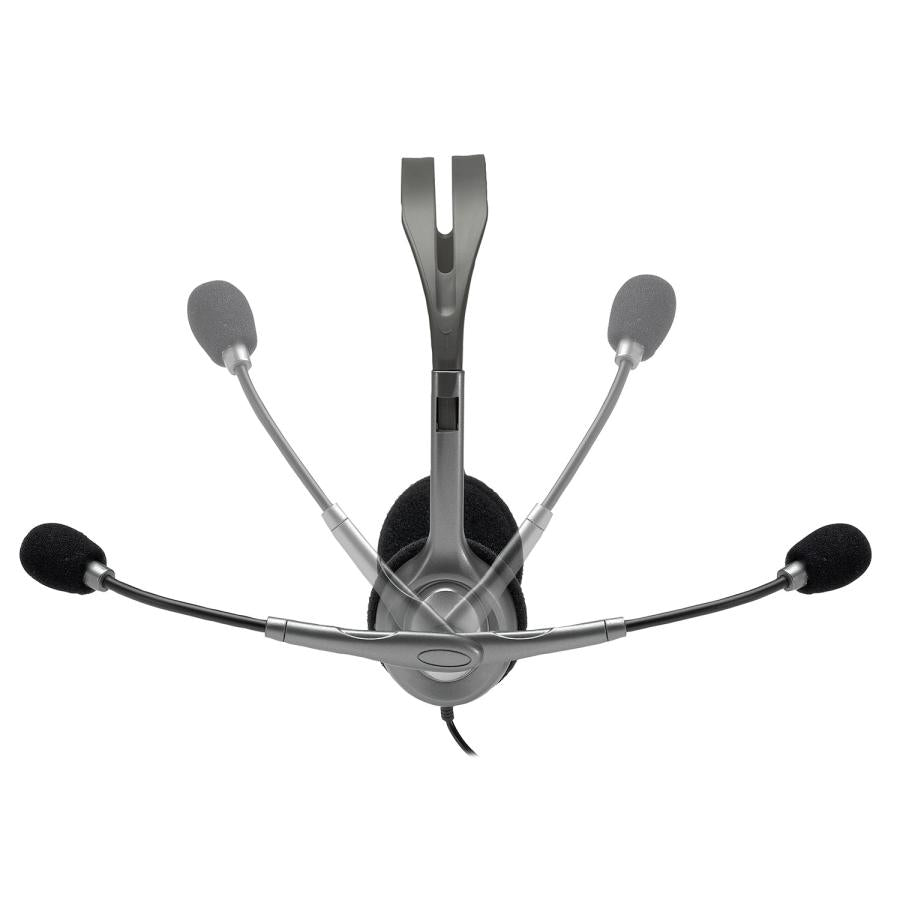 Logitech 981-000593 H111 Stereo Headset, Wired, Office Call Center, 20 - 20000 Hz, Headset, Grey