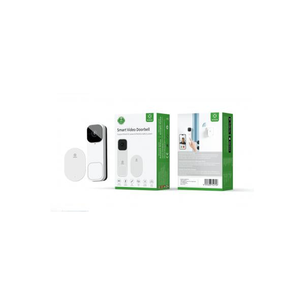 Wox R4331 Video Smart Video Inside Bel, FHD, 3MP, 1 2,8 CMOS, IP65, Wi-Fi 802.11 B G N, bianco