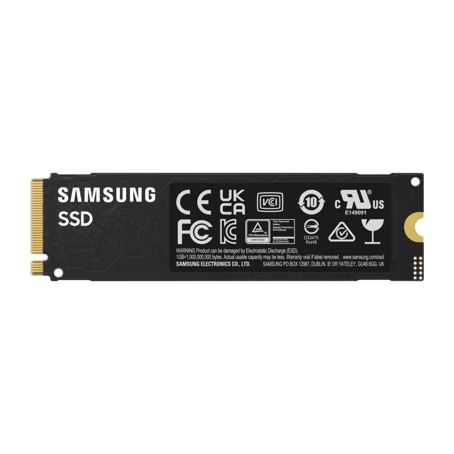 Samsung MZ-V9S2T0BW MZ-V9S2T0 990 EVO PLUS SSD, 2 TB, M.2, PCIE 4.0, 7150 MB S, 1350000 IOPS, Black