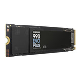 Samsung MZ-V9S4T0BW MZ-V9S4T0 EVO 990 Plus SSD, 4 TB, M.2, PCIE 4.0, 7150 MB S, 1350000 IOPS, Black