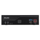 Shuttle DH770 Mini PC Barebone, 1,35L, LGA 1700, Intel H770, DDR5-SDRAM, 2x 2,5G LAN, 2x M.2, 24 7