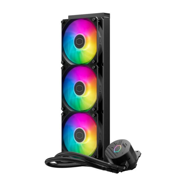 Chladič Master MLW-D36M-A18PA-R1 Masterliquid 360 Core II Argb, 360 mm radiátor, 3x 120 mm argb gen 2