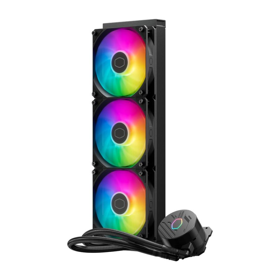 Cooler Master MLW-D36M-A18PA-RW Masterliquid 360 Core II Argb White, Gen 3 Punp, 3x 120mm Argb Argb