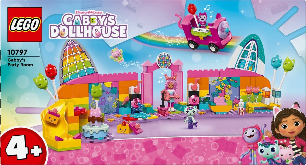 Lego Lego Gabby's Dollhouse 10797 Gabby's Party Room