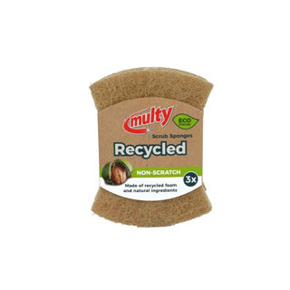 Spongas de fregado recicladas en múltiples ECO ECO ECO