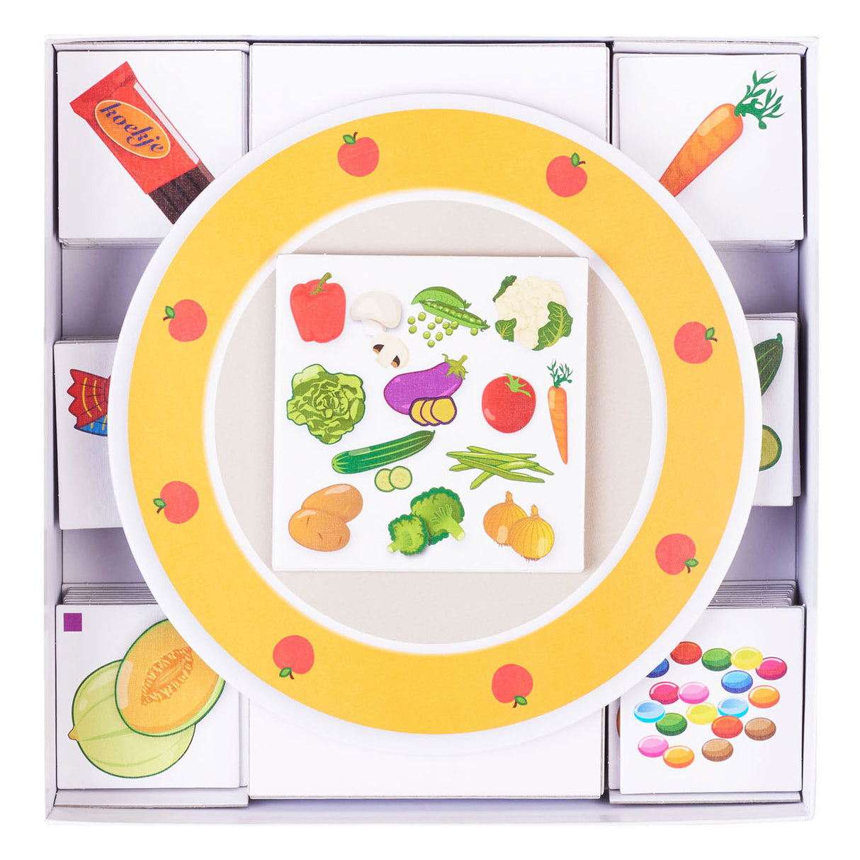 Rolf Rolf Basics Vitamines sur notre mémo de plaque et le jeu de tri
