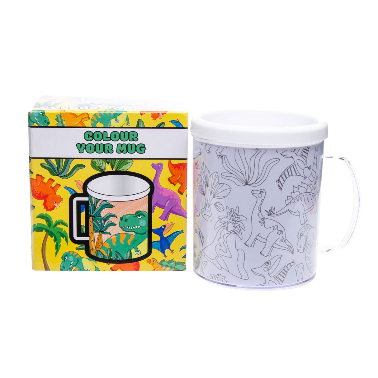 Color your own mug Dino