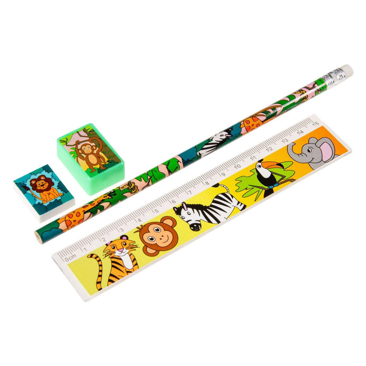 LG-Imports Writing Set Wild Animals