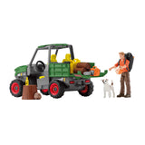 Schleich Farm World Houtzager z vozilom 42659