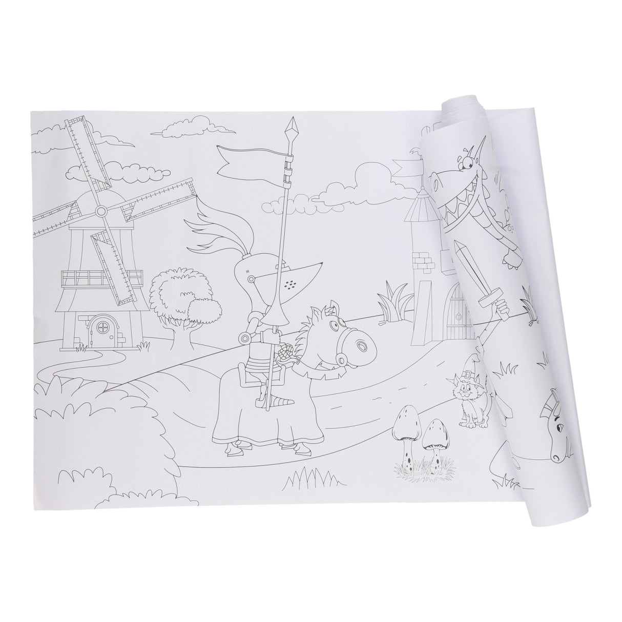 Zeichenpapier auf der Rolle, 4 Meter
