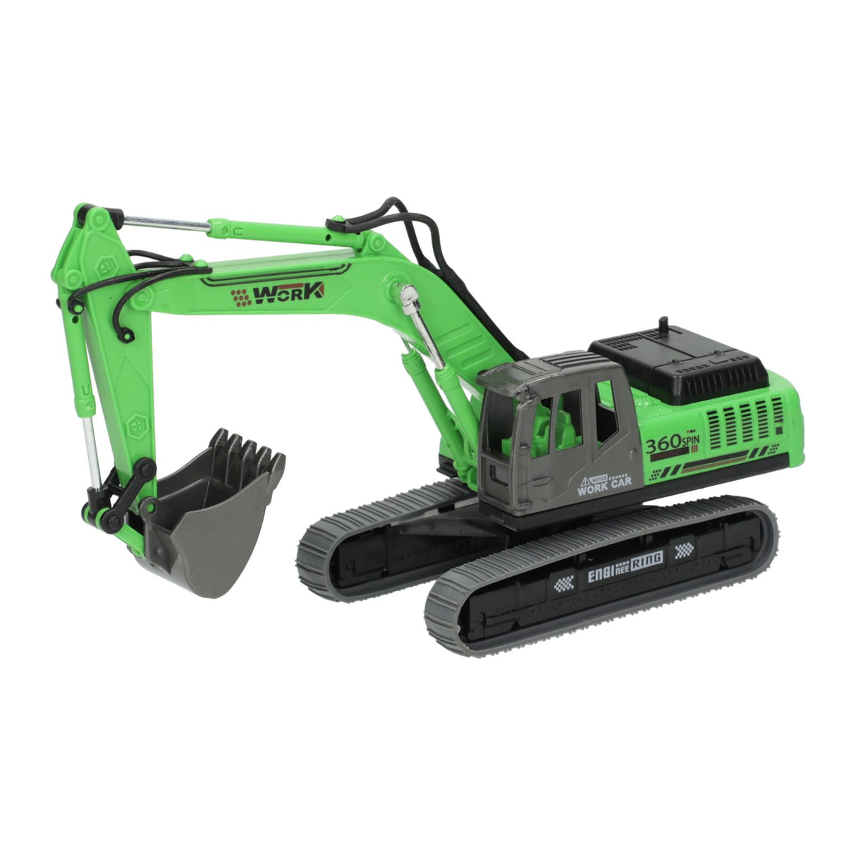 Excavator work vehicle different colors
