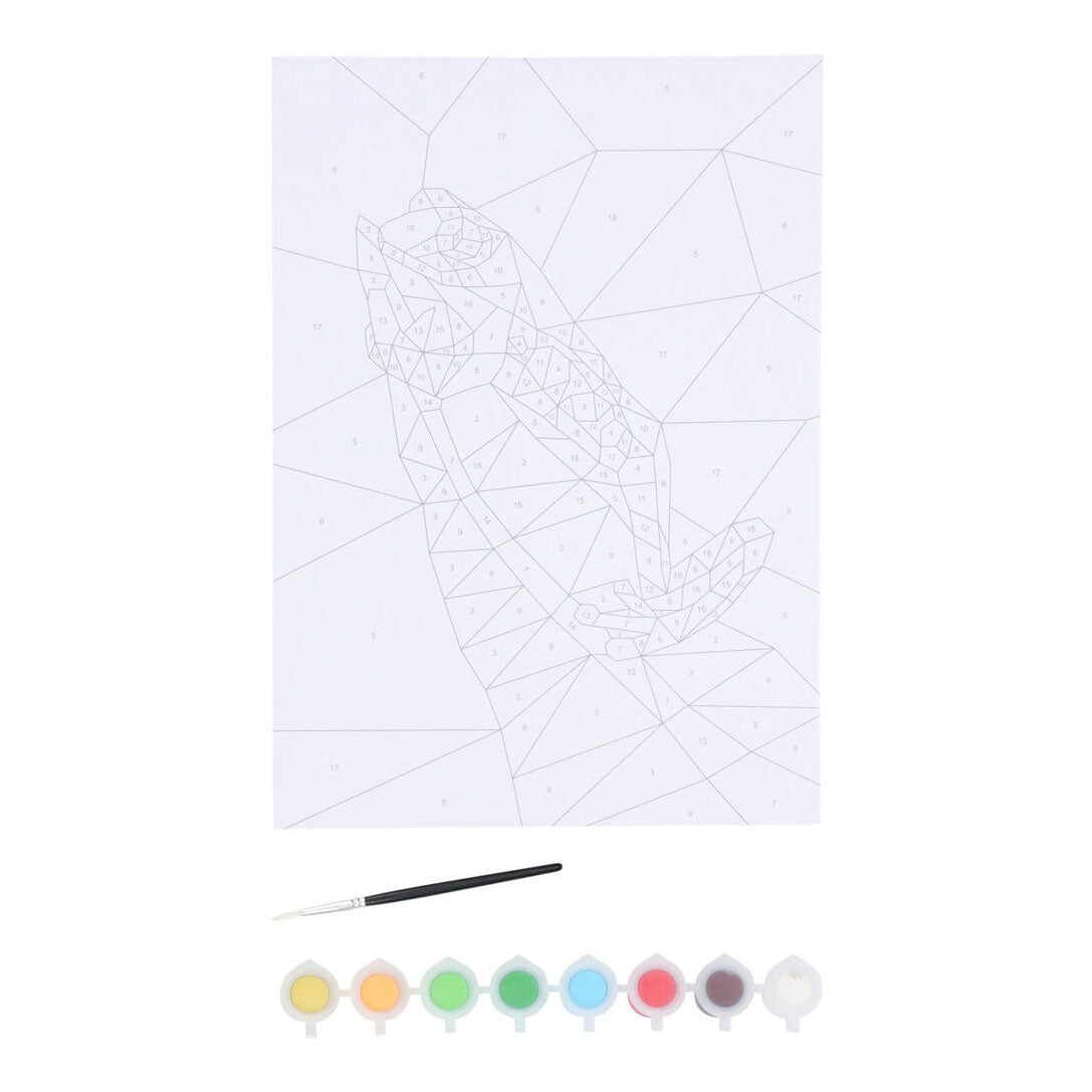 Painting set painting by number animal