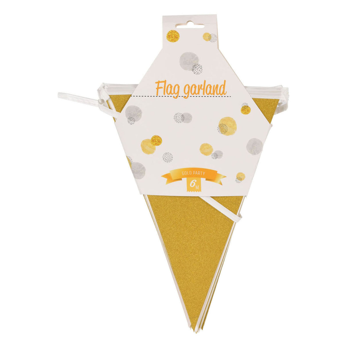 Flag line gold, 6m