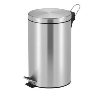 Eko pedal bin 12L klasično mat nerjavno jeklo