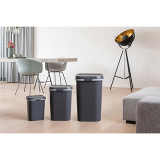Kurver Curver Mistral Flat Waste Bin 25L Antracite