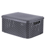 Curver Style basket 18l m lid Anthracite