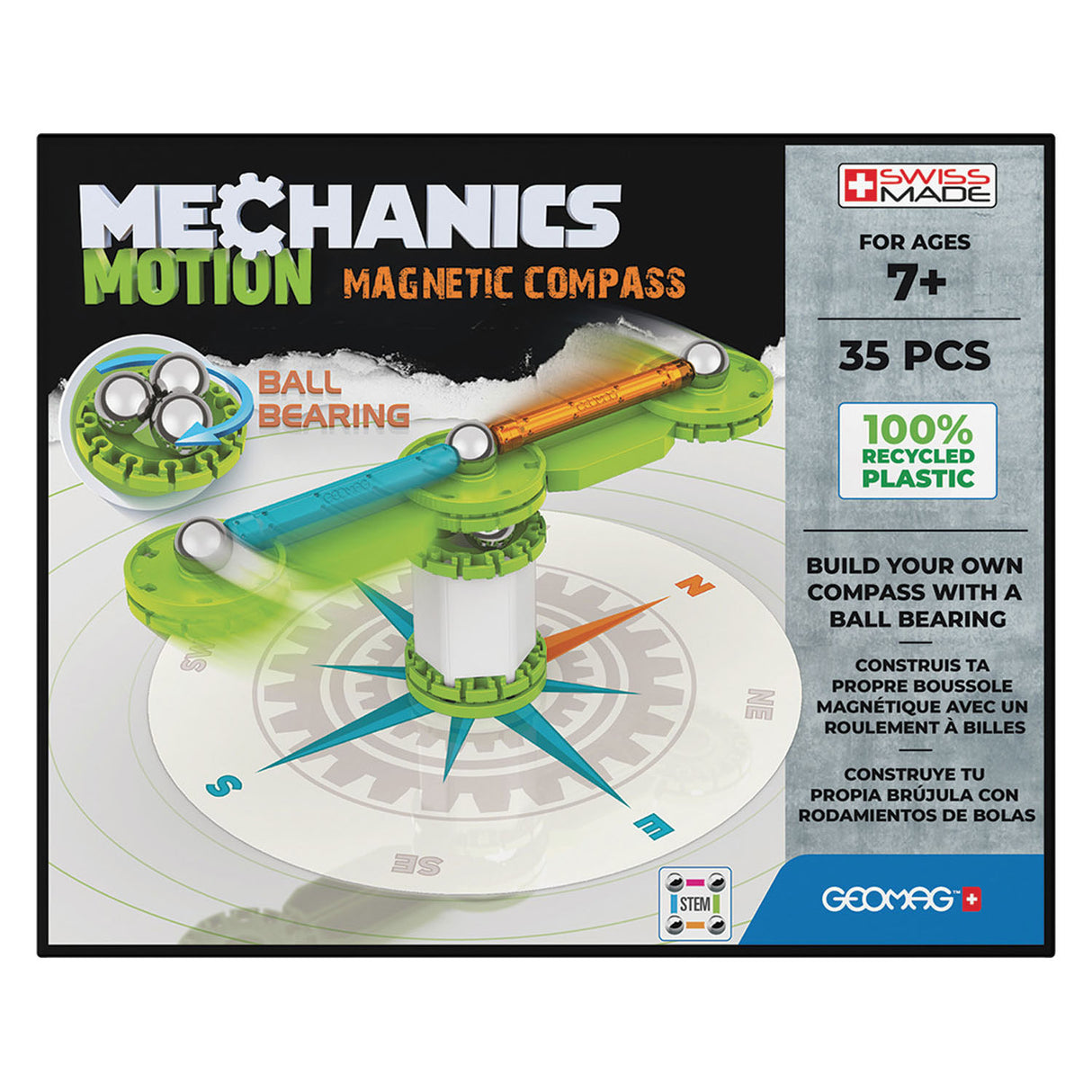 Geomag mechanics re compass, 35dlg.