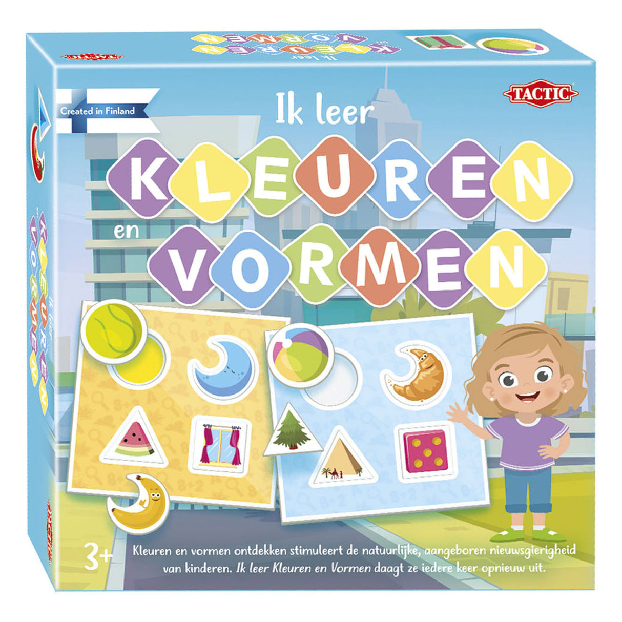 Taktikk jeg lærer farger og former