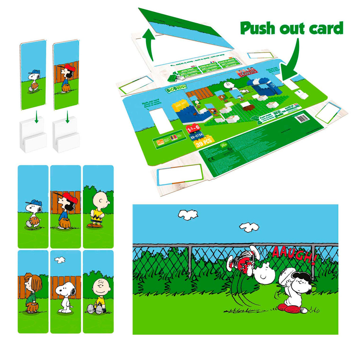 Biobuddi Snoopy - baseball, 39dlg.