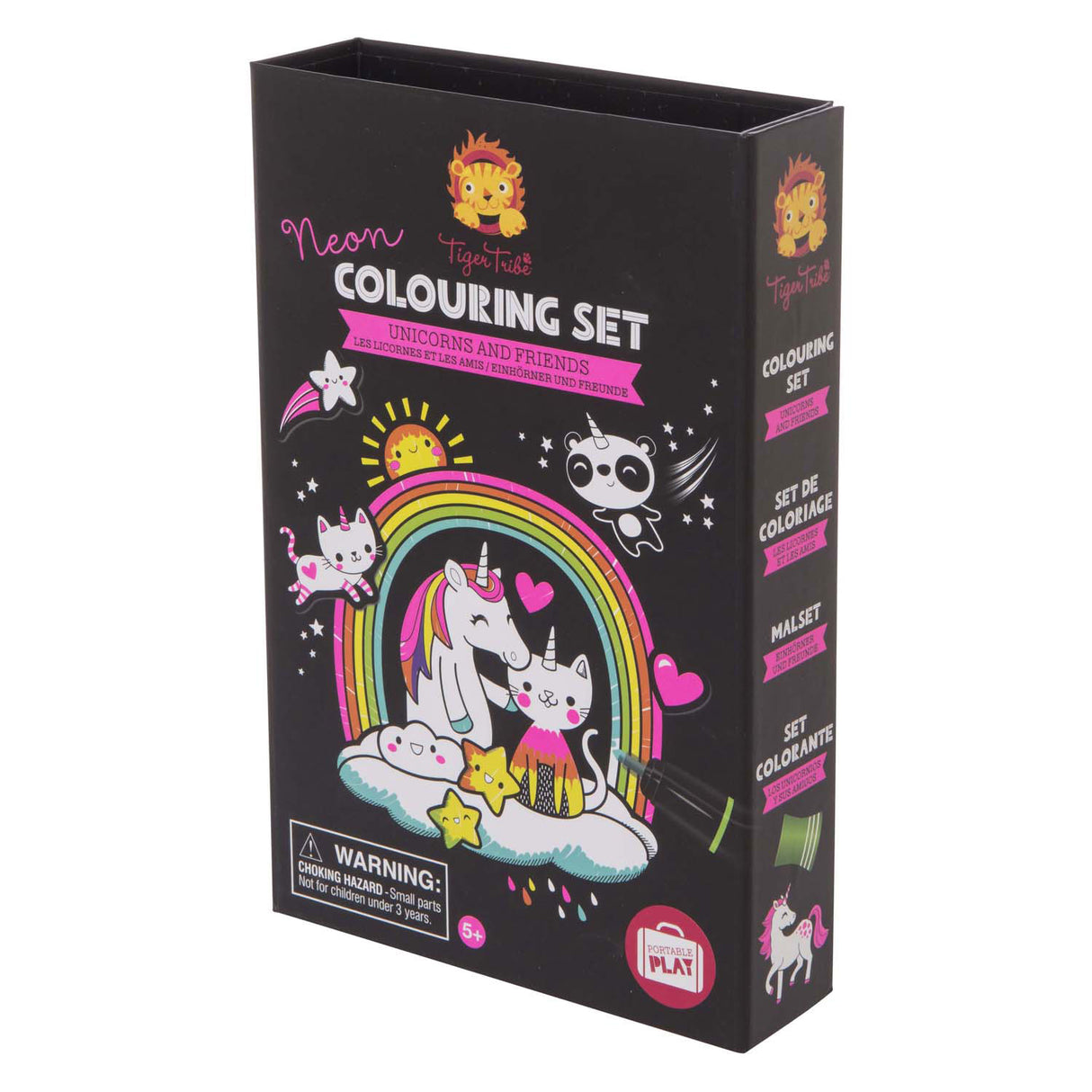 Selecta Neon Color Set - samorogi in prijatelji