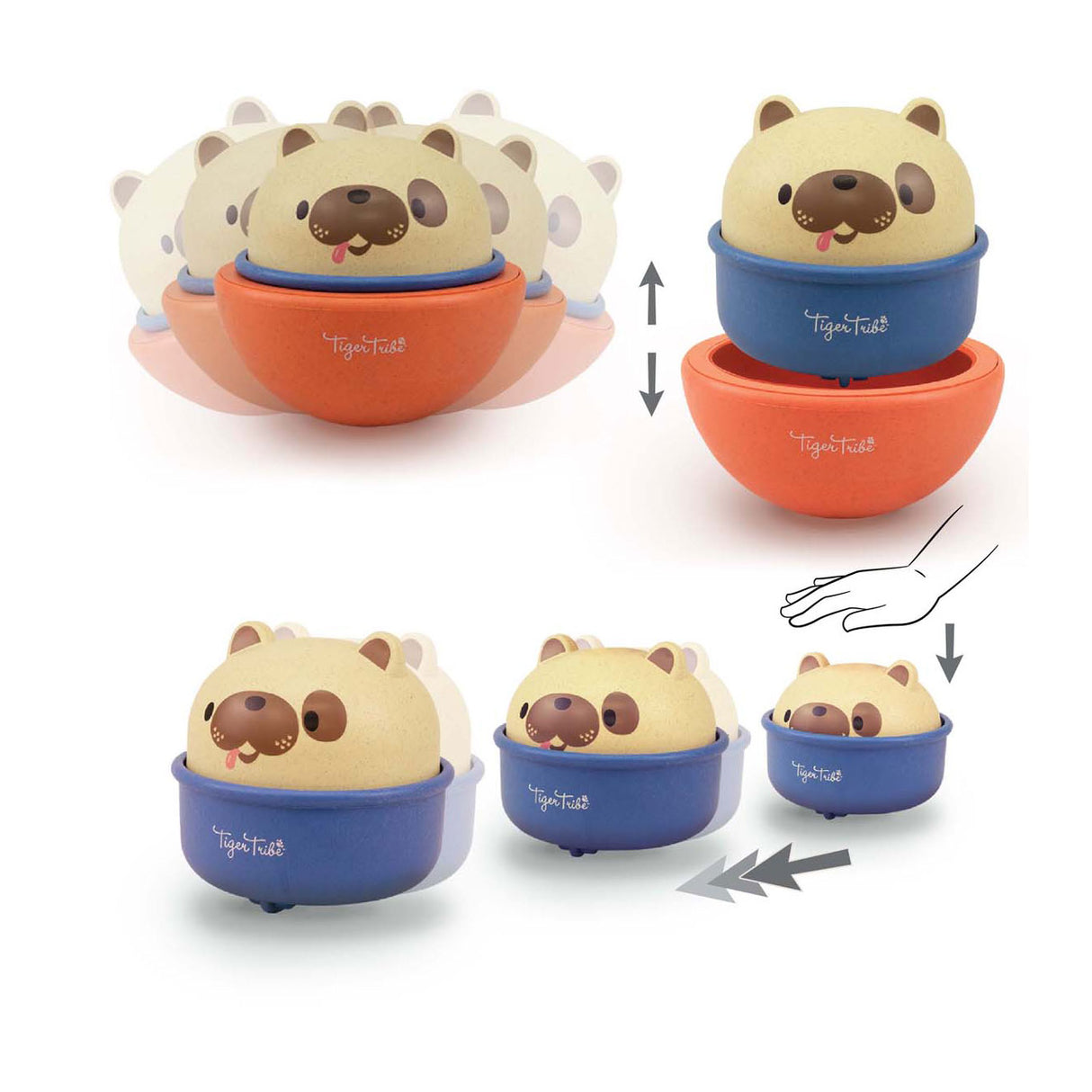 Selecta schommelroller - hond