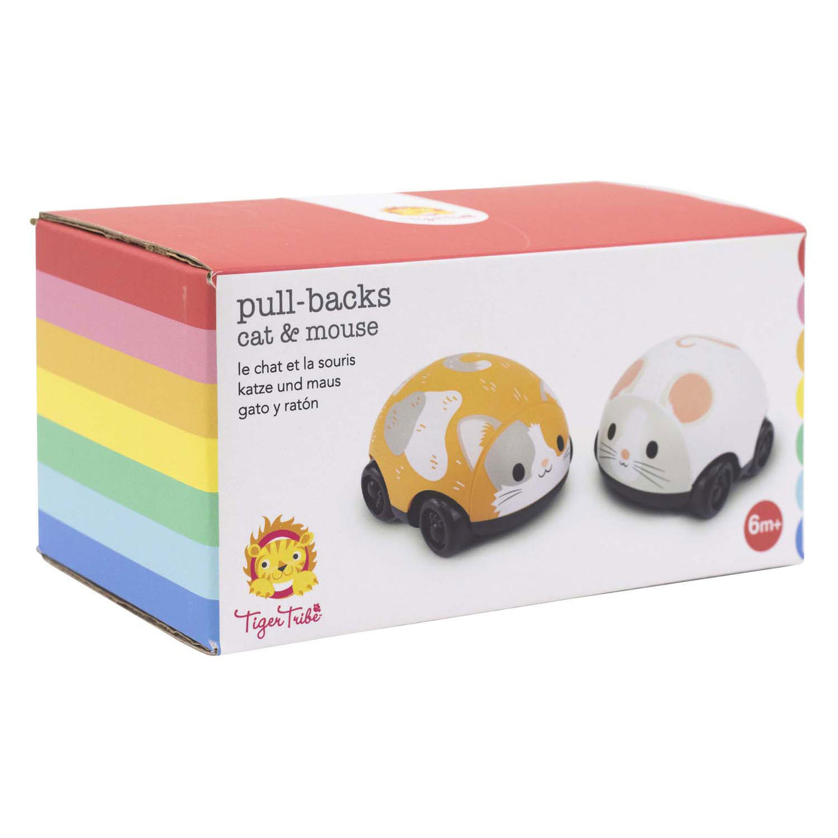 Selecta Pull -Back Vehicles - Cat And Mouse