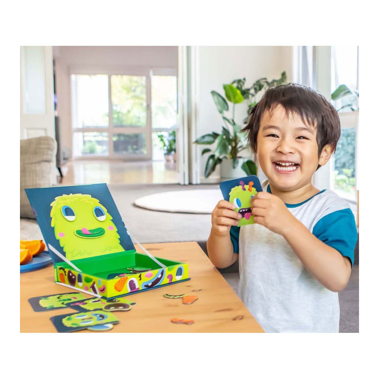 Selecta Magna Face - Monsters Magnet Game