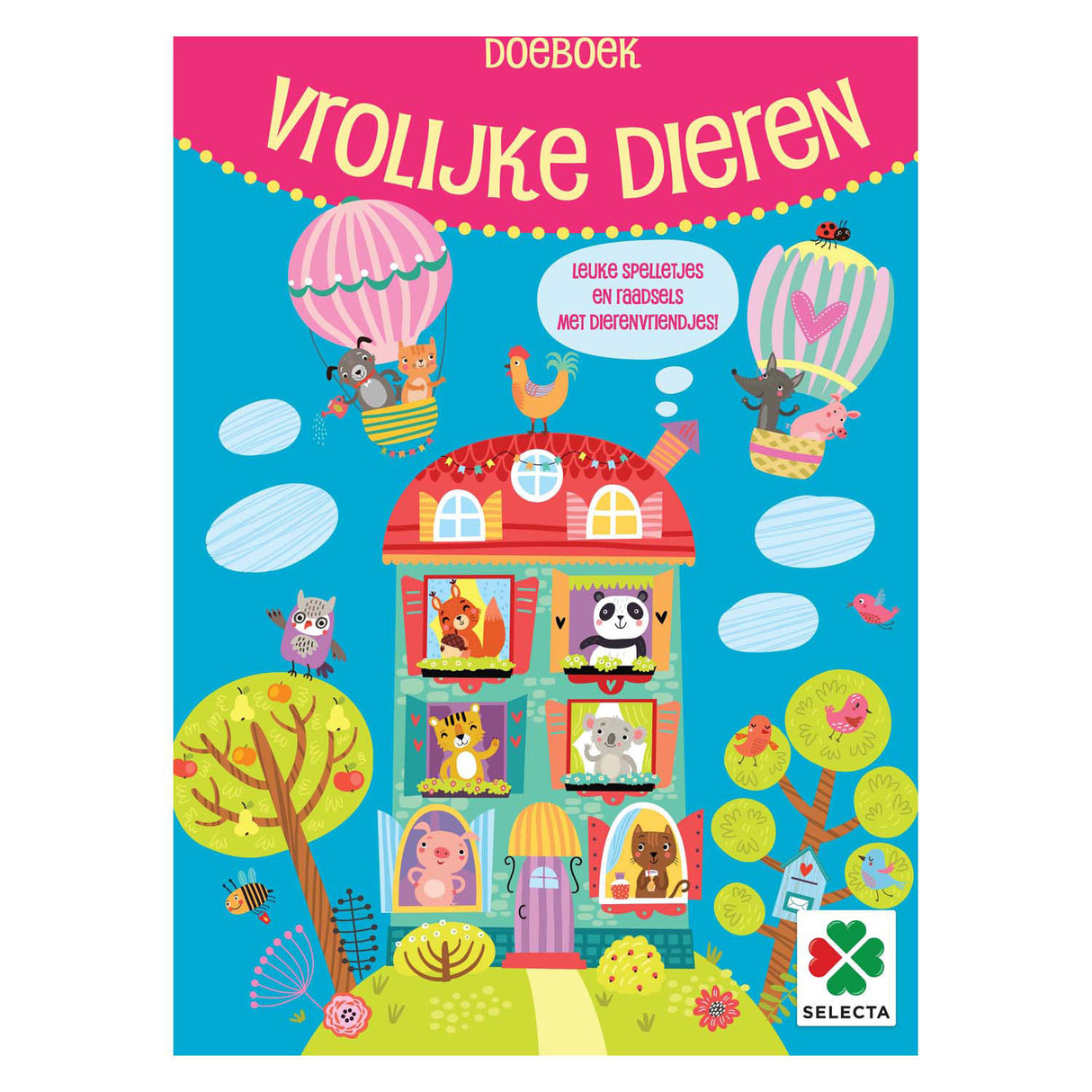 Selecta munter dyr doeboek