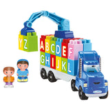 Camion Abrick avec un robinet et des lettres
