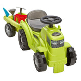 Ecoiffier tractor with trailer
