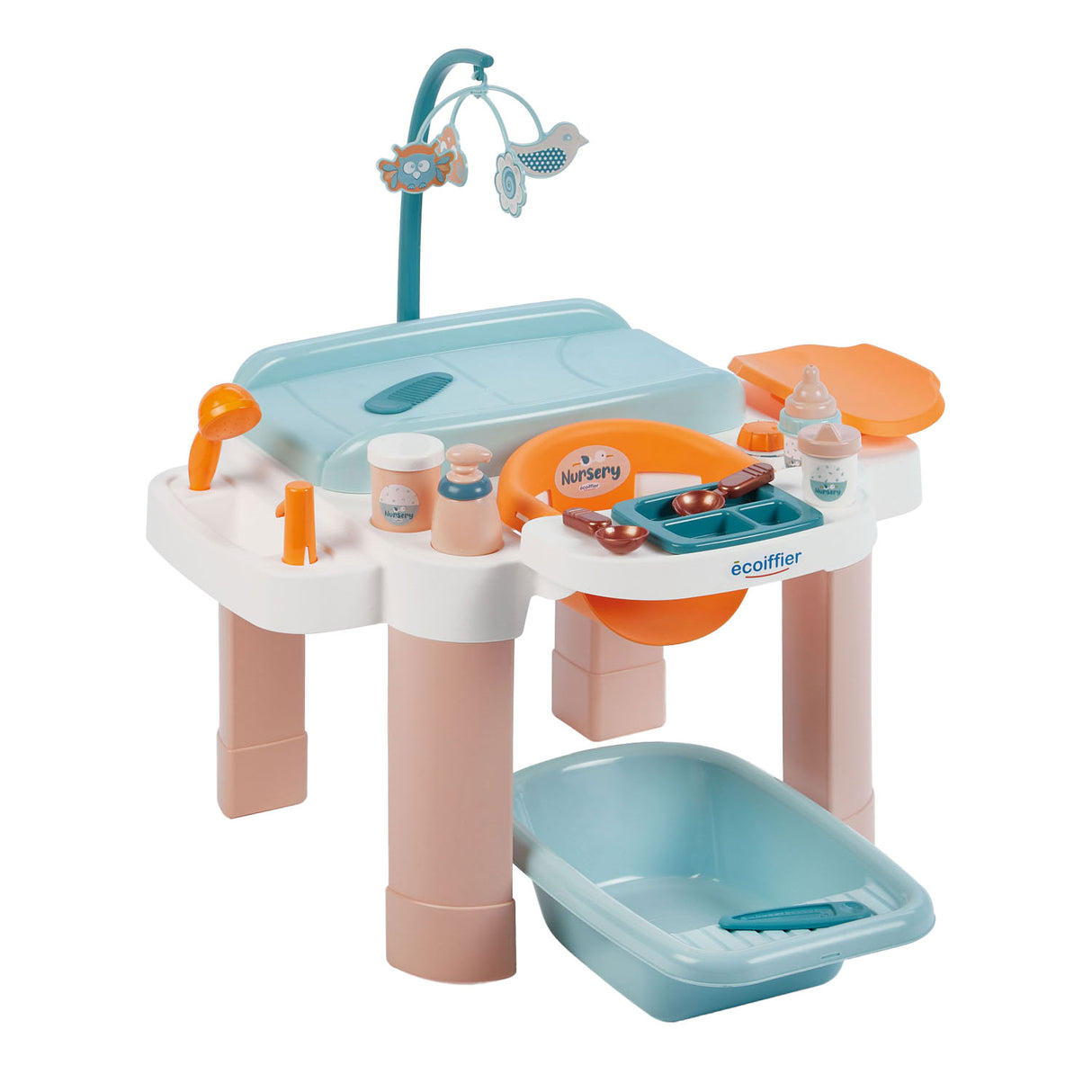 Table de soins Ecoiffier avec bain, 13dlg.