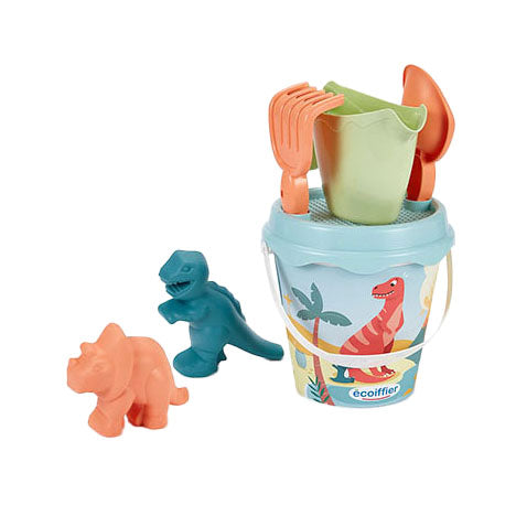 Ecoiffier Bucket Set Dinosaurus, 7dlg.