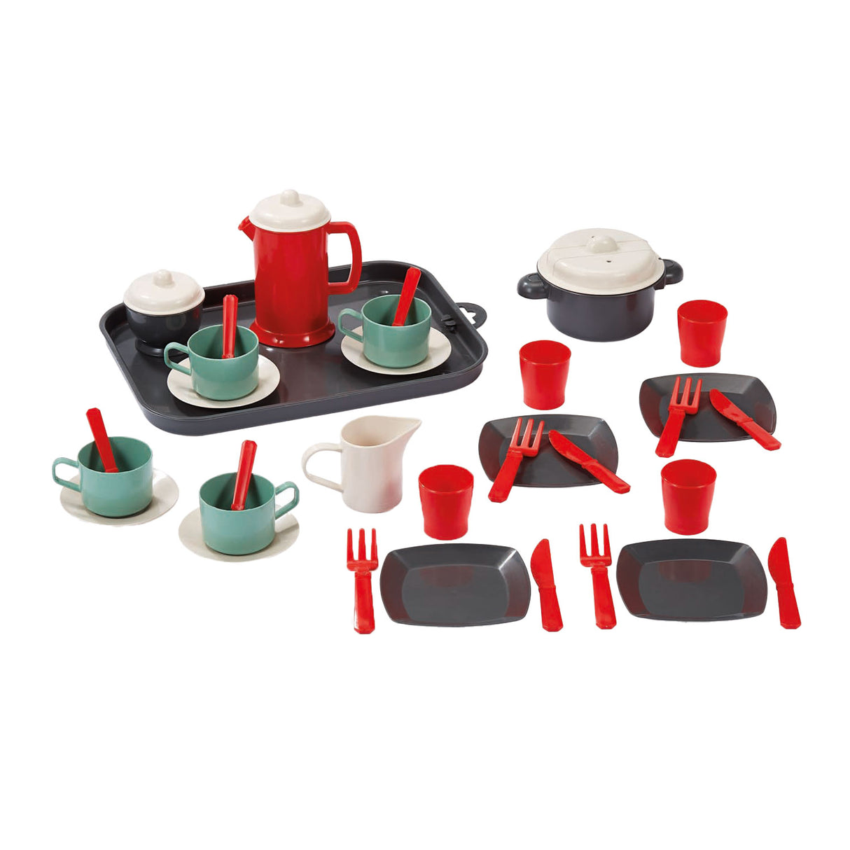 Set di tè e cena Ecoiffier 100% Chef