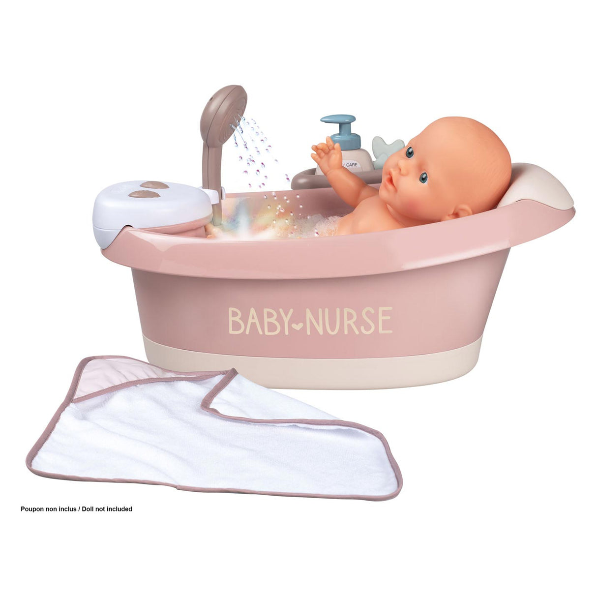 Smoby - Baby nurse bath with functions and accessories 3dlg.